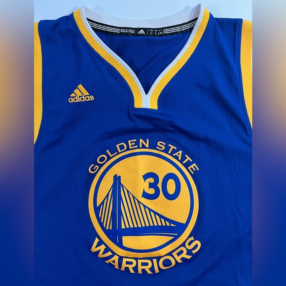 Golden State Warriors Stephen Curry Adidas NBA Jersey - Picture 3 of 4
